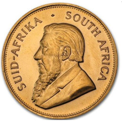 1 oz gold KRUGERRAND diff.