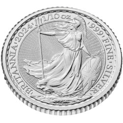 1/10 oz silver Britannia 2026 BU 20P