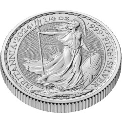 UK 1/4 oz silver BRITANNIA 2026 P50 BU