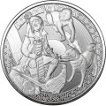 1 oz silver Legends of JAPAN 2022 MOMOTARO UKIYOE bu Samoa 5 Tala