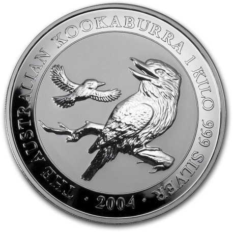 1 KILO SILVER KOOKABURRA 2004