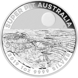 Perth Mint 1 oz silver SUPER PIT 2019
