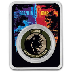 Niue 1 oz silver KONG 2021 BU $2