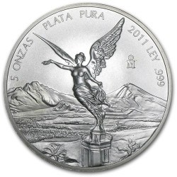 5 oz silver LIBERTAD 2018 ANTIQUED