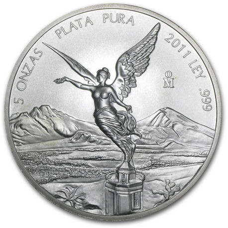 5 oz silver LIBERTAD 2018 ANTIQUED