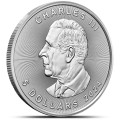 1 oz silver MAPLE LEAF 2023 $5 BU