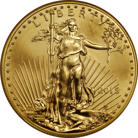 USA 1 oz GOLD Eagle 2017 bu $50
