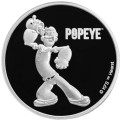 1 oz silver POPEYE The SAILOR MAN 2024 bu $0.50