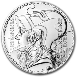 1 oz SILVER BRITANNIA 2003