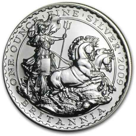 1 oz SILVER BRITANNIA 2009