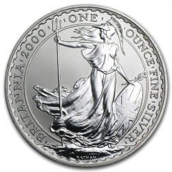 1 oz silver BRITANNIA 2000