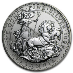 1 oz silver BRITANNIA 1999