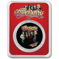 1 oz silver AEROSMITH 50th Anniversary 2023 $2 bu in TEP