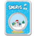 1 oz silver SMURFS Papa Smurf 2023 bu Coloured $2 in TEP