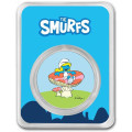1 oz silver SMURFS SNOWMAN 2023 bu Coloured $2 in TEP