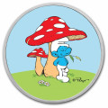 1 oz silver SMURFS SMURFETTE 2023 bu Coloured $2 in TEP
