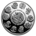 Mexico 2 oz silver LIBERTAD 2018 ANTIQUED