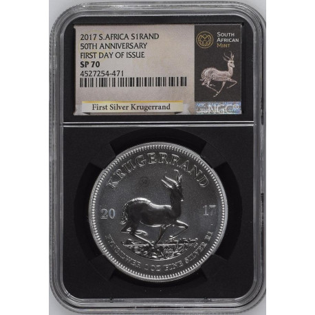 1 oz silver KRUGERRAND 2017 Anniversary PU