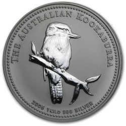 1 KILO SILVER KOOKABURRA 2005