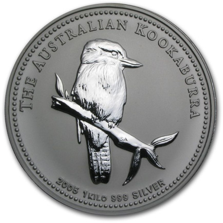 1 KILO SILVER KOOKABURRA 2005