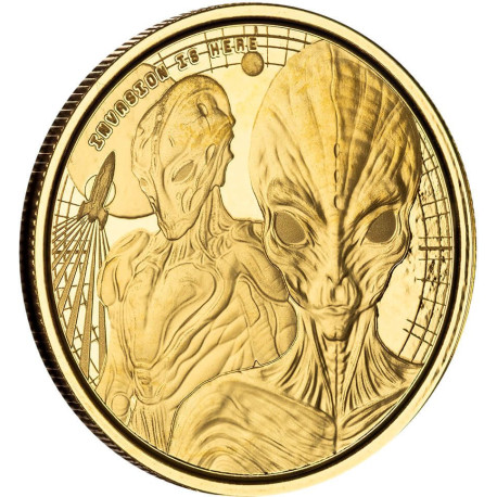 GIBRALTAR 1/10 oz GOLD LADY JUSTICE 2023 £5 bu