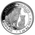 1 oz silver SOMALIA LEOPARD 2023 - 100 shillings
