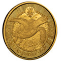 1 oz GOLD Cayman Islands LOGGERHEAD TURTLE 2023 bu $5