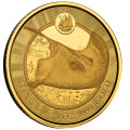 1 oz GOLD Cayman Islands LOGGERHEAD TURTLE 2023 bu $5