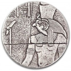 Chad 2 oz silver HORUS 2016