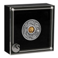 PERTH MINT Year of the RABBIT Rotating Charm 2023 1oz Silver Antiqued Coin