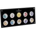 Australian Lunar Series III 2024 Year of the Dragon 1/2oz Silver Ten-Coin Set