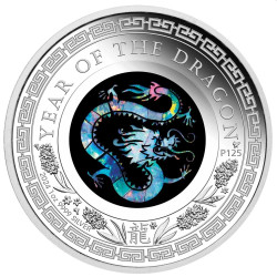PM Australian Opal Lunar Series 2022 Year of the Tiger 1oz Silver Proof Coin