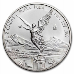 2 oz SILVER LIBERTAD 2015