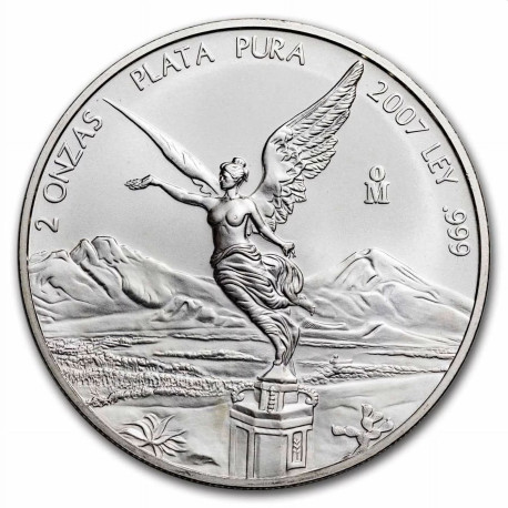 2 oz SILVER LIBERTAD 2015