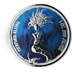 1 oz silver Fiji $1MERMAID RISING 2018