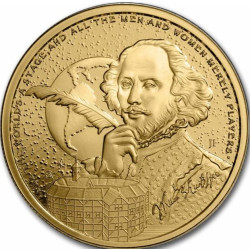 1 oz GOLD ICONS OF INSPIRATION 2024 JOHANNES GUTENBERG bu