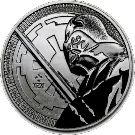 1 oz silver NIUE 2018 DARTH VADER $2 bu