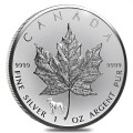 1 oz silver MAPLE LEAF 2018 privy Dog