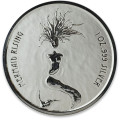 1 oz silver Fiji $1MERMAID RISING 2018 COLOURED $1 bu
