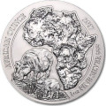 1 oz SILVER RWANDA HIPPO 2017