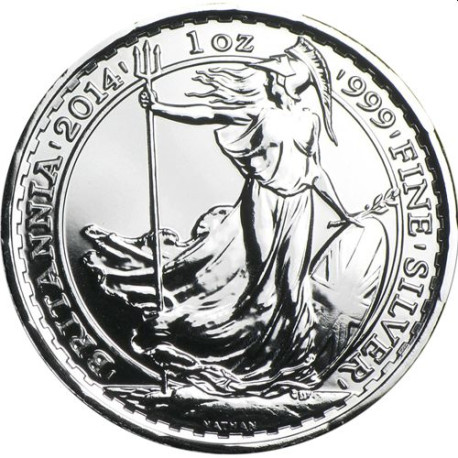 1 oz silver BRITANNIA 2014 Privy Horse