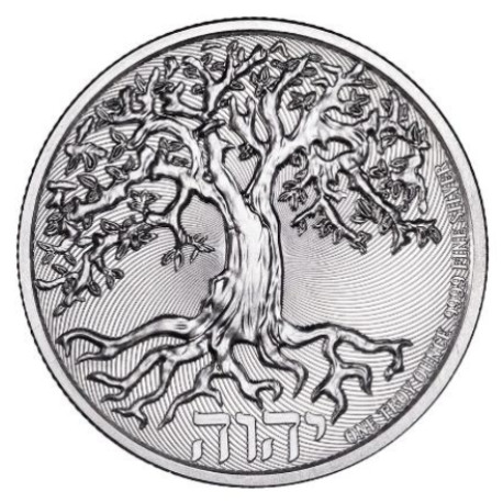 1 oz silver Niue TREE OF LIFE 2022 $2