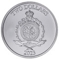 1 oz silver Niue TREE OF LIFE 2022 $2 ARBRE DE VIE