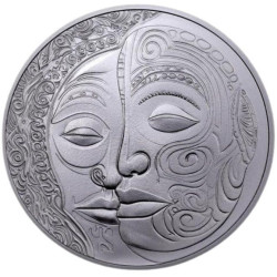 1 oz silver MAORI 2024 proof-like $2