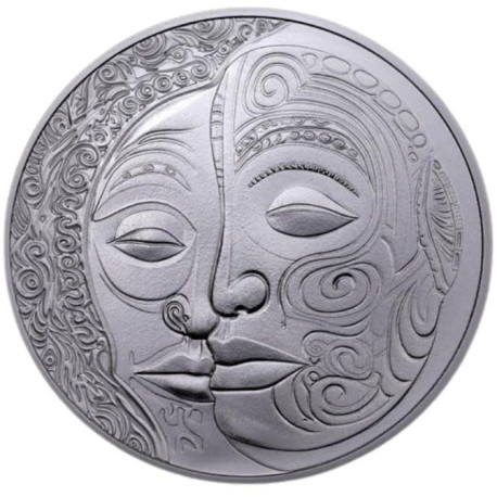 1 oz silver MAORI 2023 proof-like $2