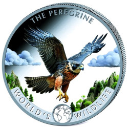 Wildlife 1 oz silver The RAY 2023 Congo 20 Fr Coloured