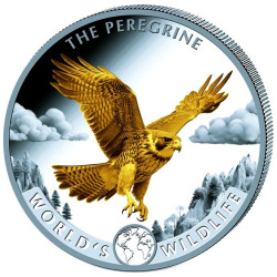 Wildlife 1 oz silver The RAY 2023 Congo 20 Fr Gilded