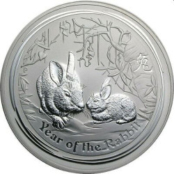 PM 1 kilo silver RABBIT 2011 bu $30