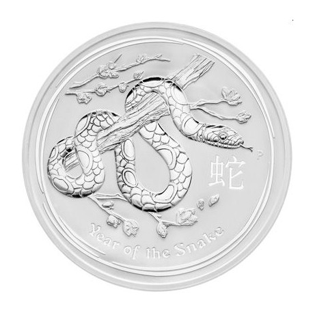 1 oz gold LUNAR SNAKE 2013