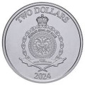 Truth 1 oz silver Niue ROARING LION 2023 $2 bu